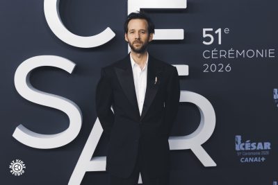 Benjamin Lavernhe, host of the 2026 César Awards ceremony at the Olympia in Paris. Benjamin Lavernhe, host of the César Awards 2026, on the red carpet at the Olympia in Paris – photo by Mat Ninat for Canal+