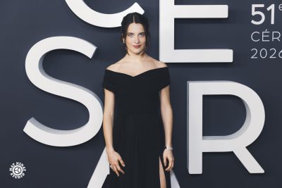 Rebecca Marder on the red carpet at the 2026 César Awards ceremony at the Olympia in Paris. Rebecca Marder on the red carpet at the César Awards 2026 in Paris – photo by Mat Ninat for Canal+