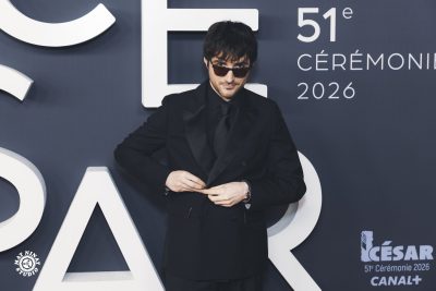 Guillaume Marbeck on the red carpet at the 51st César Awards ceremony at the Olympia in Paris. Photo © Mat Ninat Studio / Canal+ Guillaume Marbeck on the red carpet at the 51st César Awards 2026 at the Olympia in Paris – photo by Mat Ninat Studio