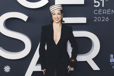 Marie Lopez (EnjoyPhoenix) on the red carpet at the 2026 César Awards ceremony at the Olympia in Paris. Marie Lopez (EnjoyPhoenix) on the red carpet at the César Awards 2026 in Paris – photo by Mat Ninat for Canal+