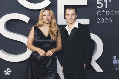 Anja Verderosa on the red carpet at the 2026 César Awards ceremony at the Olympia in Paris. Anja Verderosa on the red carpet at the César Awards 2026 in Paris – photo by Mat Ninat for Canal+