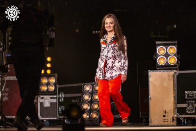 Catherine Ringer photographiée par Mat Ninat à l’Olympia en mai 2020