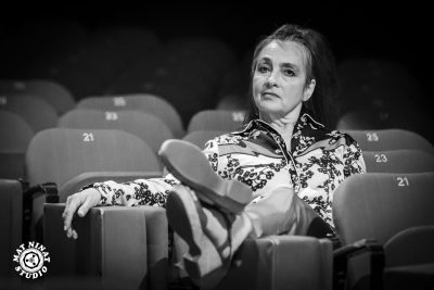 Catherine Ringer photographiée par Mat Ninat à l’Olympia en mai 2020