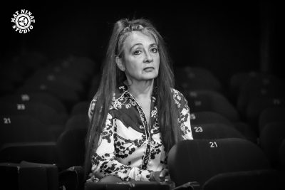 Catherine Ringer photographiée par Mat Ninat à l’Olympia en mai 2020